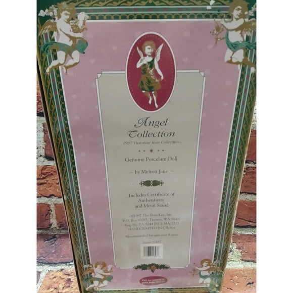 Angel Collection Vintage 1997 Porcelain Doll in Original Box - Picture 3 of 3